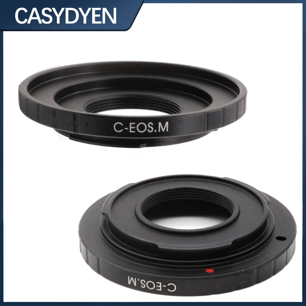Переходное кольцо для объектива C-EOS M Адаптер для объектива C-Mount для камеры EOS EF-M
Переходное кольцо для объектива C-EOS M Адаптер для объектива C-Mount для камеры EOS EF-M