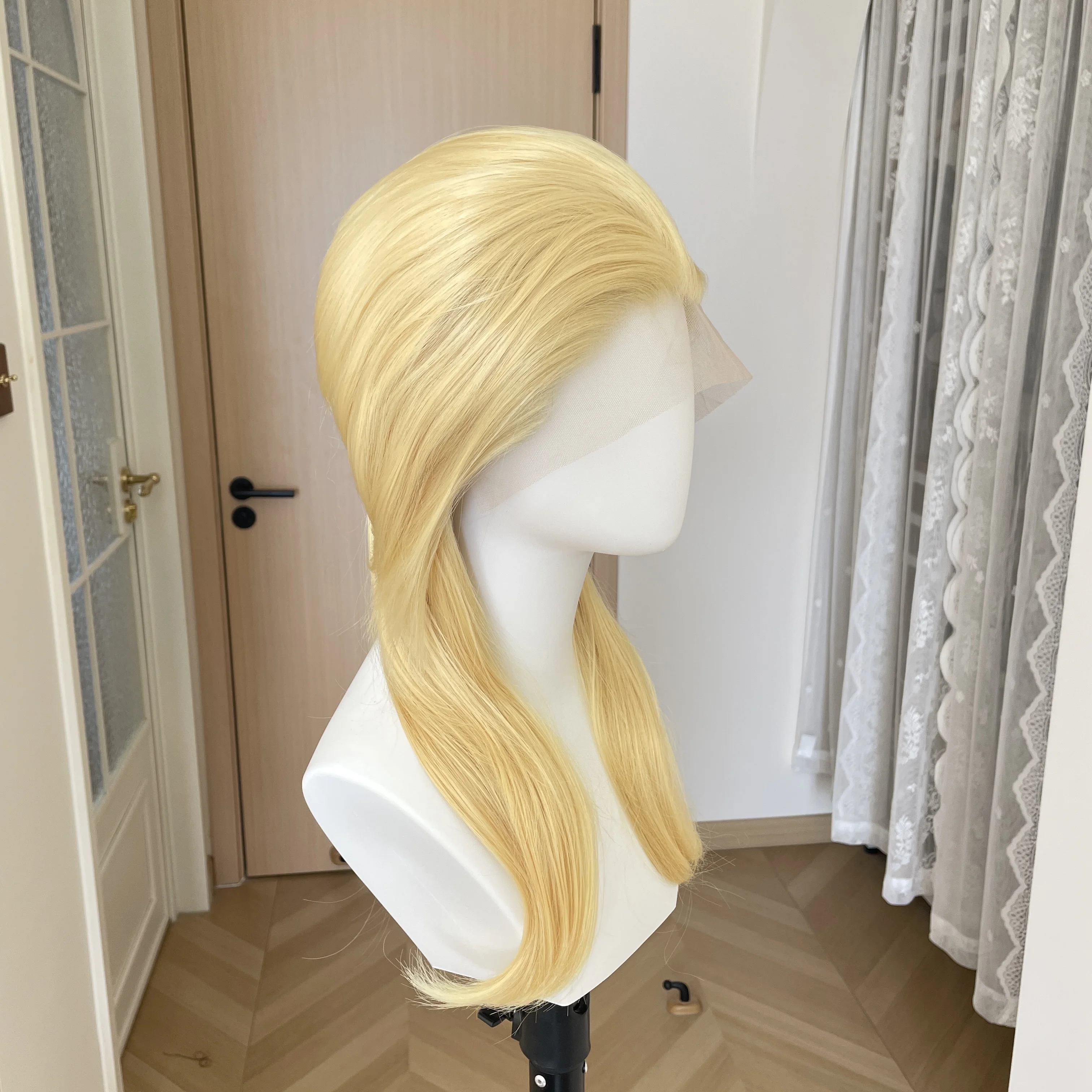 Lemon Yellow 13x4 Synthetic Lace Front Wigs for Women Cosplay Shoulder Length Short Curly Synthetic Wigs Layers Ponytails 150%
Lemon Yellow 13x4 Synthetic Lace Front Wigs for Women Cosplay Shoulder Length Short Curly Synthetic Wigs Layers Ponytails 150%