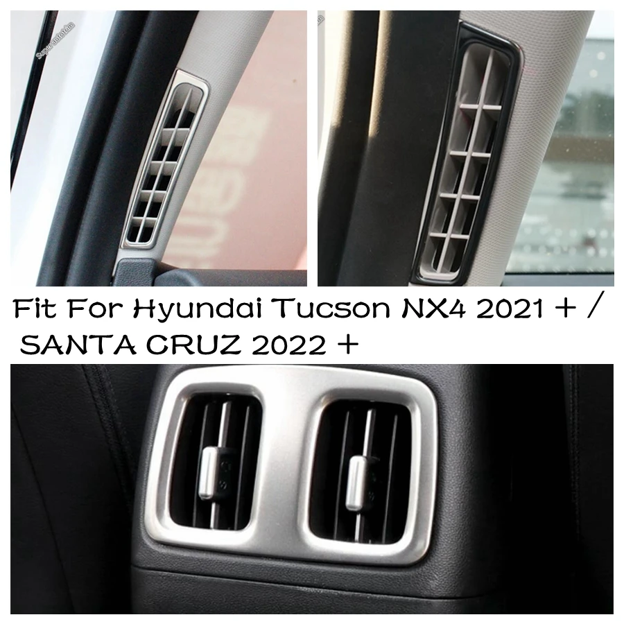 Rear Armrest Box Air Vent / Pillar A AC Outlet Cover Trim Accessories For Hyundai Tucson NX4 2021 - 2025 /SANTA CRUZ 2022 2023
Rear Armrest Box Air Vent / Pillar A AC Outlet Cover Trim Accessories For Hyundai Tucson NX4 2021 - 2025 /SANTA CRUZ 2022 2023
