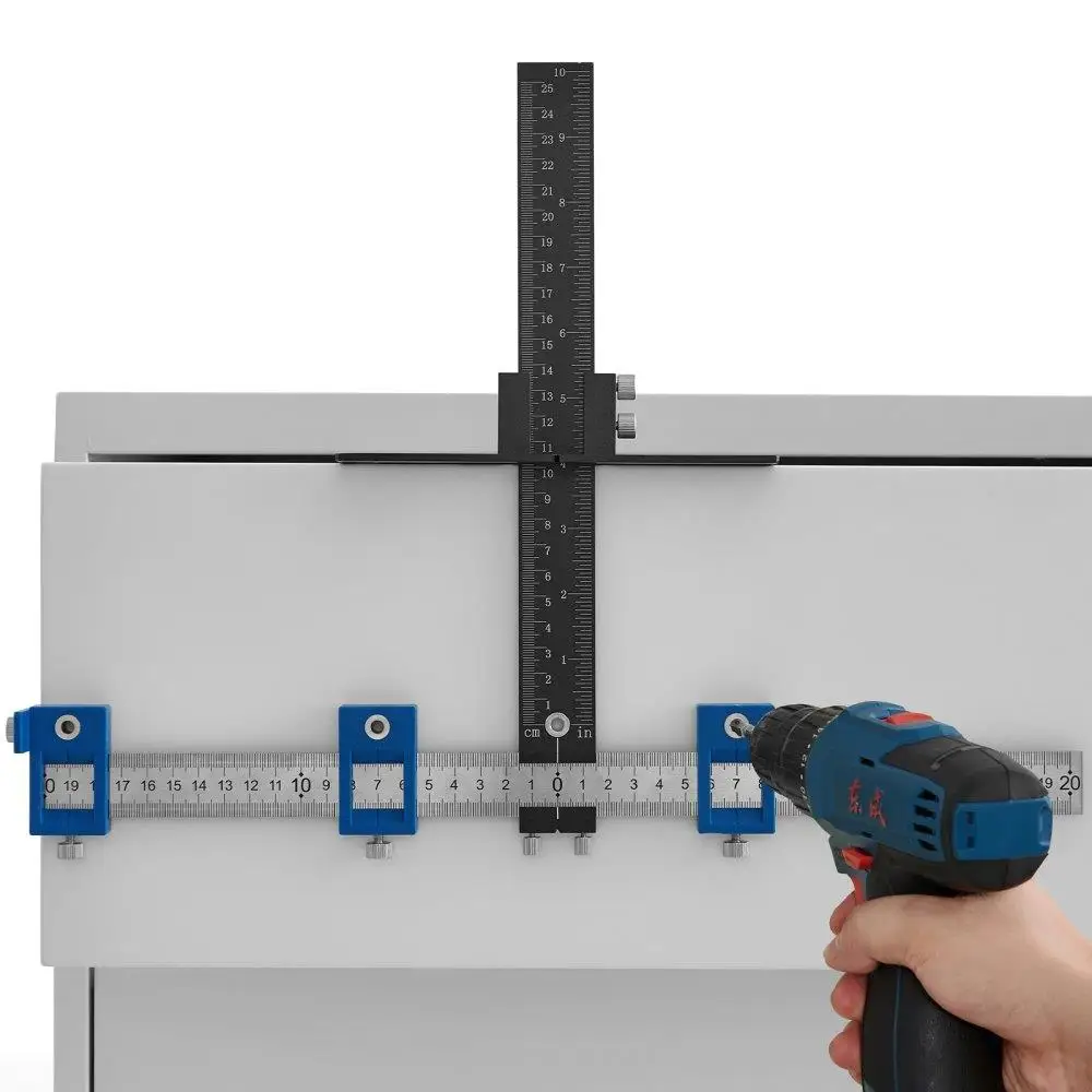 Aluminum Alloy Stainless Steel Cabinet Hardware Adjustable Handle for installation Template Door Drawer Front Center Punch
Aluminum Alloy Stainless Steel Cabinet Hardware Adjustable Handle for installation Template Door Drawer Front Center Punch