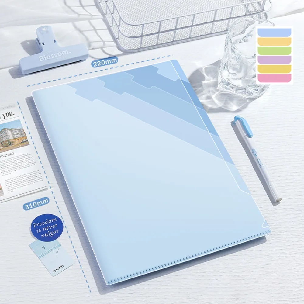 6-Layer A4 File Folder Large Capacity Thickened Test Paper Storage Clip Gradient Color Document Organizer Back To School
6-Layer A4 File Folder Large Capacity Thickened Test Paper Storage Clip Gradient Color Document Organizer Back To School