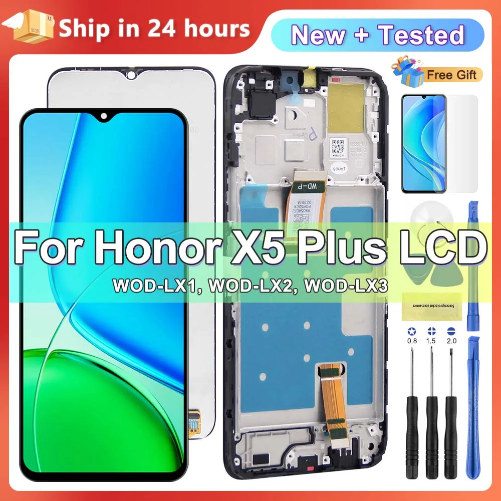 Высокое качество для Honor X5 Plus ЖК-дисплей WOD-LX1 WOD-LX2 WOD-LX3 Дисплей Сенсорная панель Дигитайзер для Honor X5 Plus LCD
Высокое качество для Honor X5 Plus ЖК-дисплей WOD-LX1 WOD-LX2 WOD-LX3 Дисплей Сенсорная панель Дигитайзер для Honor X5 Plus LCD