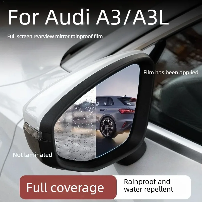 Rearview Mirror Rainproof Film, Anti-fog Waterproof Protective Sticker, Exterior Modification Accessories for Audi A3/A3L
Rearview Mirror Rainproof Film, Anti-fog Waterproof Protective Sticker, Exterior Modification Accessories for Audi A3/A3L