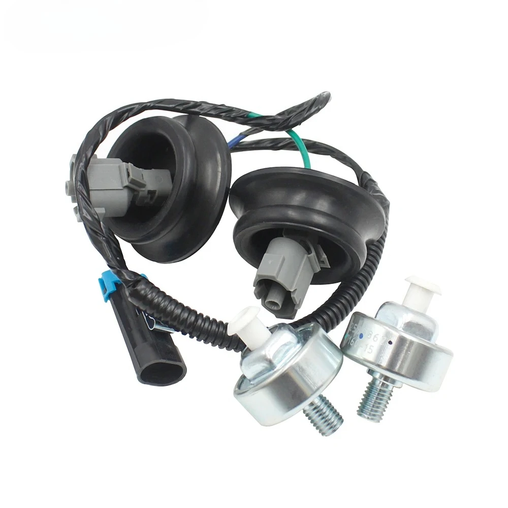 2PCS Knock Sensors with Wiring Harness For Chevy Suburban Silverado Avalanche Tahoe GMC Sierra Cadillac Hummer 12601822 12589867
2PCS Knock Sensors with Wiring Harness For Chevy Suburban Silverado Avalanche Tahoe GMC Sierra Cadillac Hummer 12601822 12589867