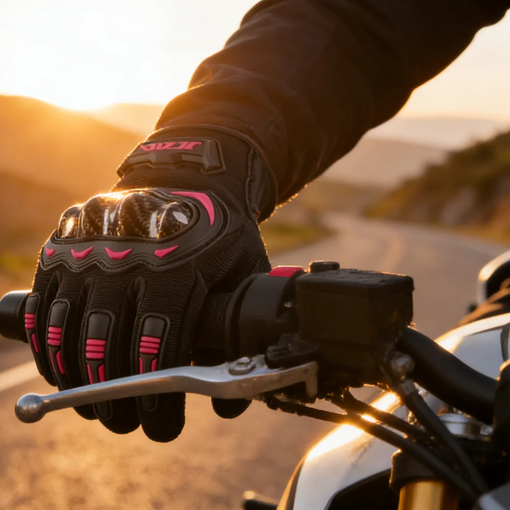 Летние дышащие мотоциклетные перчатки с полным покрытием пальцев и сенсорным экраном для мужчин и женщин, противоскользящие, гоночные, из углеродного волокна, для эндуро
Летние дышащие мотоциклетные перчатки с полным покрытием пальцев и сенсорным экраном для мужчин и женщин, противоскользящие, гоночные, из углеродного волокна, для эндуро