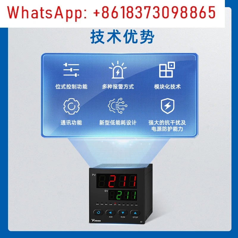 Intelligent temperature digital display, multifunctional pressure, flow, voltage, current display, instrument
Intelligent temperature digital display, multifunctional pressure, flow, voltage, current display, instrument