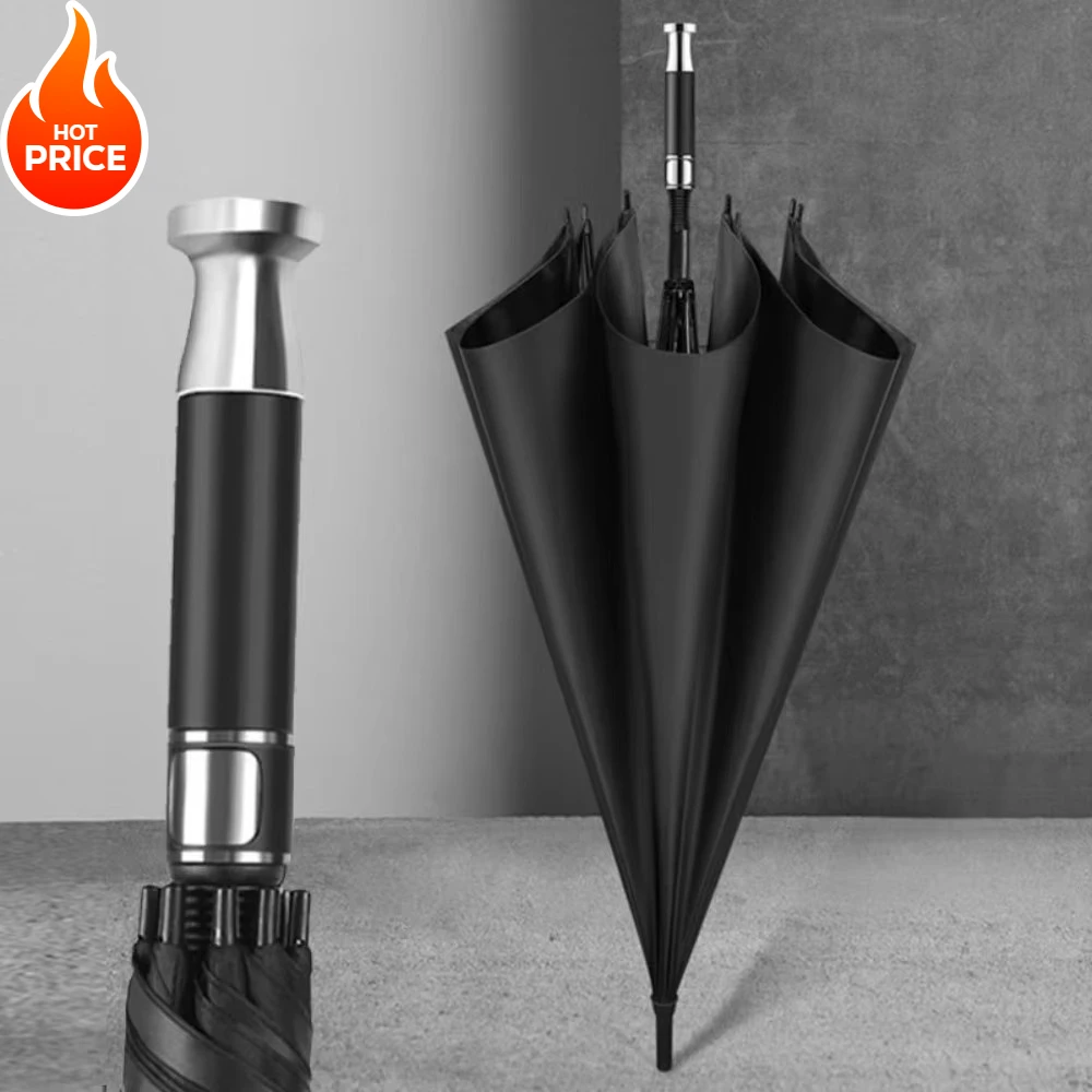 Men's Golf Umbrellas Automatic Long Handled Sunshade Strong Windproof Uv Protection Umbrella Portable Straight Handle Rain Gear
Men's Golf Umbrellas Automatic Long Handled Sunshade Strong Windproof Uv Protection Umbrella Portable Straight Handle Rain Gear