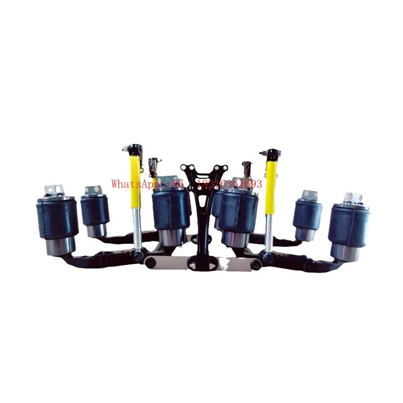 1/14 Tractor Air Suspension System Eight Airbags, Axle Center Double Tie Rod Model
1/14 Tractor Air Suspension System Eight Airbags, Axle Center Double Tie Rod Model