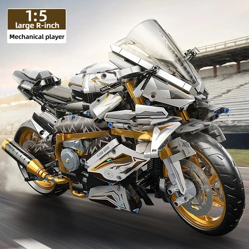 TOYLINX Alloy Motorcycle Desktop Decorations 2045PCS Racing Building Block Model Kid Toys Christmas Easter Festive Gift Giving
TOYLINX Alloy Motorcycle Desktop Decorations 2045PCS Racing Building Block Model Kid Toys Christmas Easter Festive Gift Giving