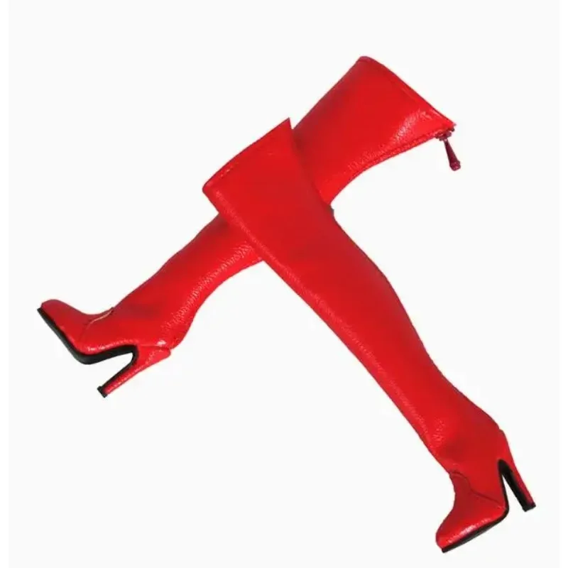 1/6 Scale Black Trend Knee High Heels Hollow Boots Model for 12'' UD AT201 AT202 AT203 Female Action Figure Body in Stock
1/6 Scale Black Trend Knee High Heels Hollow Boots Model for 12'' UD AT201 AT202 AT203 Female Action Figure Body in Stock