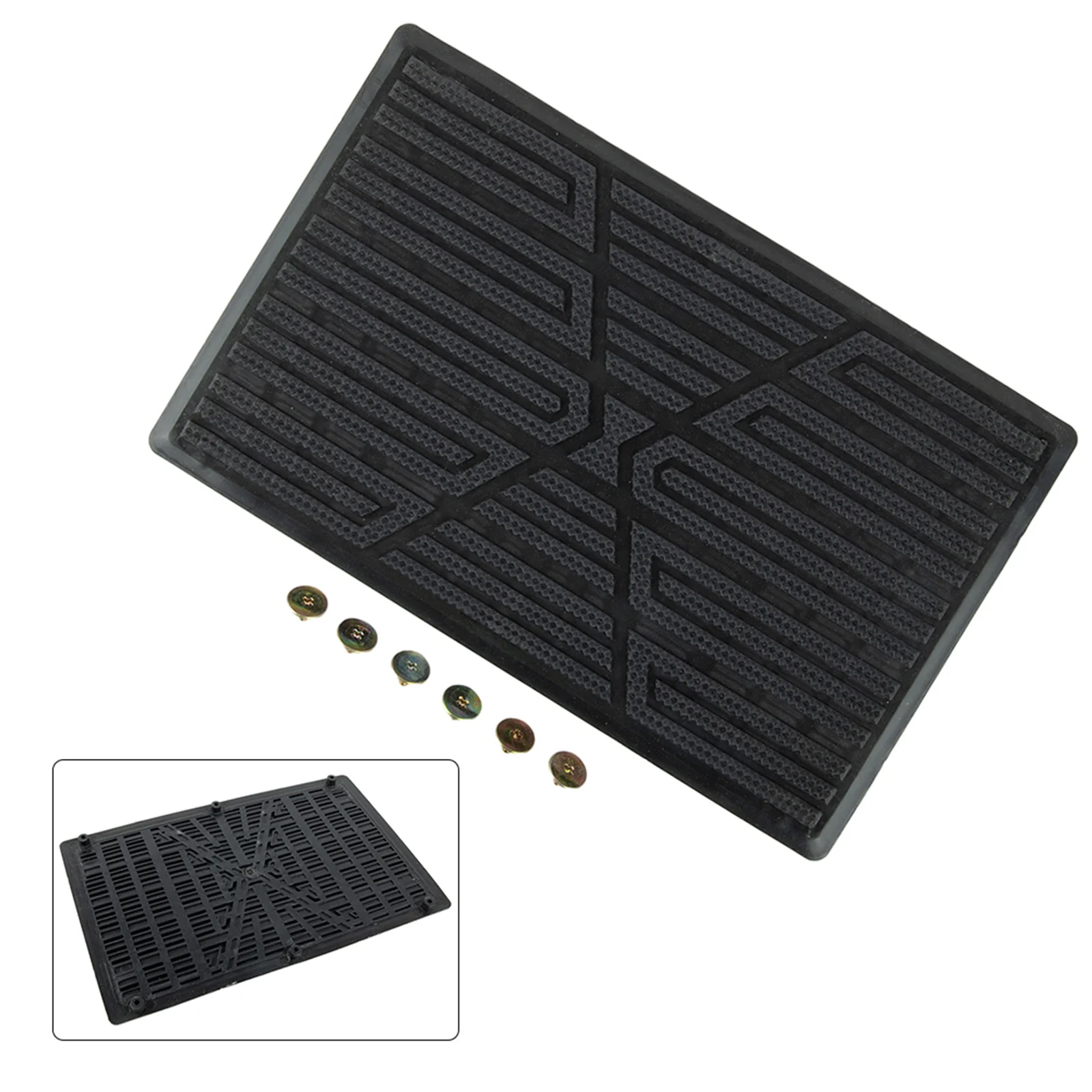 Car PVC Foot Carpet Pad Heel Mat Pedal Patch Cover Mat 23x15cm Anti-Skid Pedal With 6 Screw Car Accessorries
Car PVC Foot Carpet Pad Heel Mat Pedal Patch Cover Mat 23x15cm Anti-Skid Pedal With 6 Screw Car Accessorries