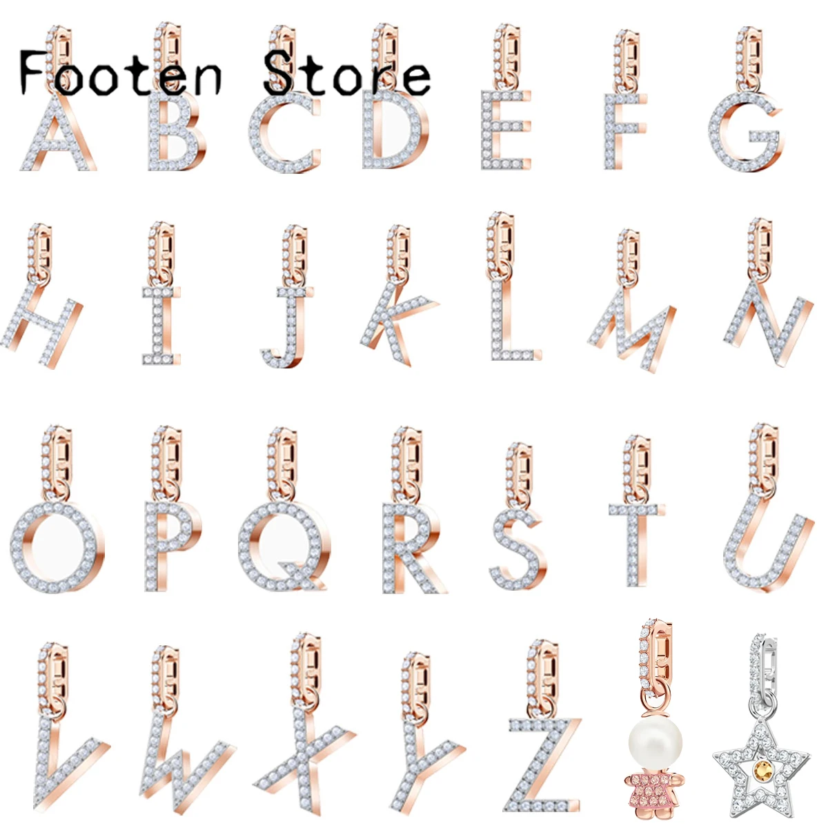 Original 2025 Fine Jewelry Charming 24 Letter Crystal Pendant Fashion Necklace Bracelet Accessories for Women's Anniversary Gift
Original 2025 Fine Jewelry Charming 24 Letter Crystal Pendant Fashion Necklace Bracelet Accessories for Women's Anniversary Gift