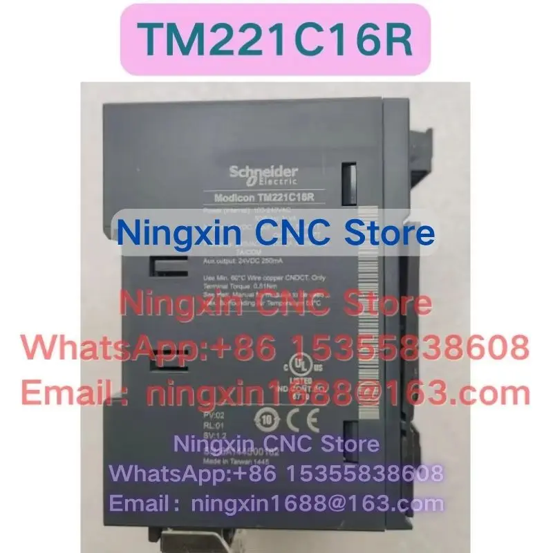 second-hand TM221C16R PLC module Functional test OK Fast delivery
second-hand TM221C16R PLC module Functional test OK Fast delivery