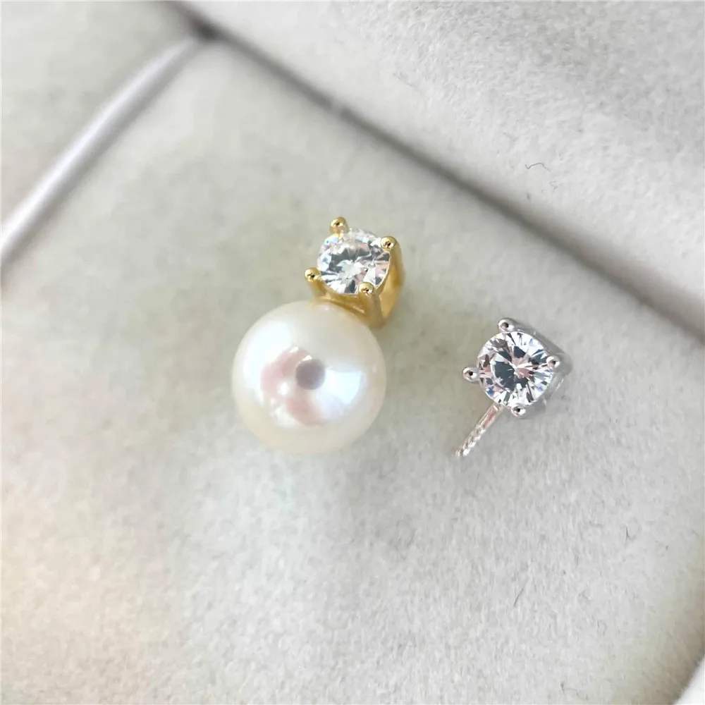 S925 Sterling Silver Pearl Pendant Setting, DIY Empty Bezel Cup Jewelry Supplies for Craft Making, Hollow Prong Pendant Findings
S925 Sterling Silver Pearl Pendant Setting, DIY Empty Bezel Cup Jewelry Supplies for Craft Making, Hollow Prong Pendant Findings