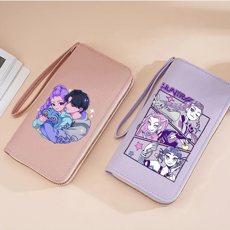 KPop Demon Hunter Длинный кошелек с рисунком аниме Кошелек большой емкости для мобильного телефона Большая денежная карта Нулевой кошелек Подарок другу
KPop Demon Hunter Длинный кошелек с рисунком аниме Кошелек большой емкости для мобильного телефона Большая денежная карта Нулевой кошелек Подарок другу