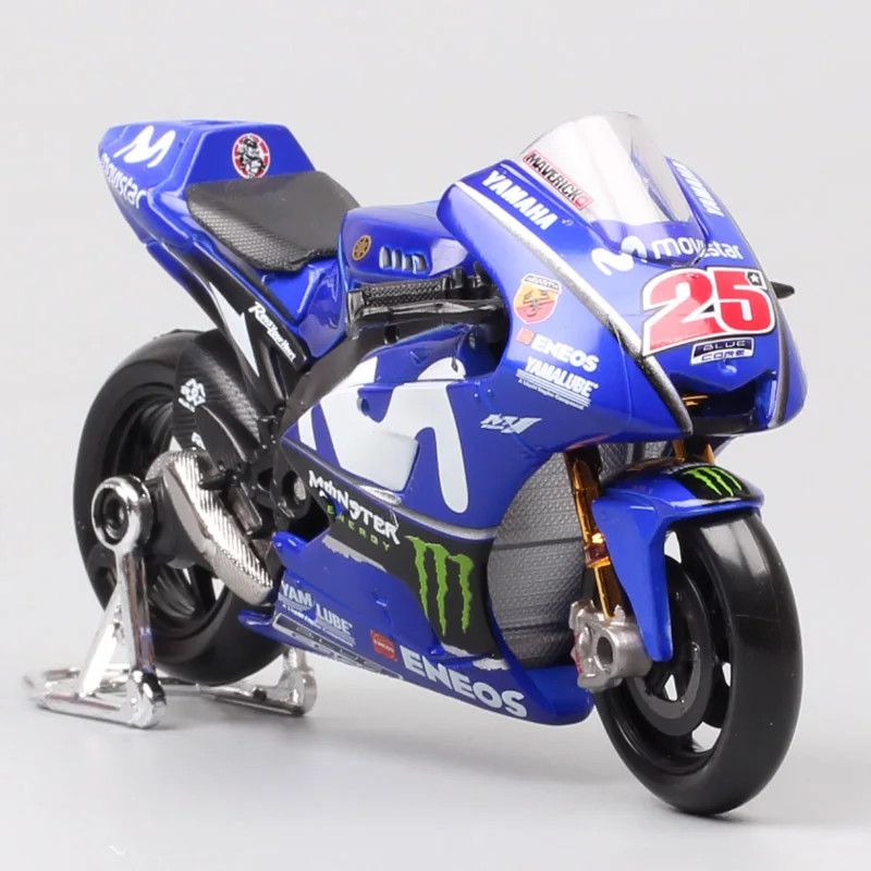 1/18 Scale Maisto 2018 Yamaha YZR-M1 YZR M1 Rider #25 Maverick Vinales GP Racing Motorcycle Model Bike Toy Vehicle Collectibles
1/18 Scale Maisto 2018 Yamaha YZR-M1 YZR M1 Rider #25 Maverick Vinales GP Racing Motorcycle Model Bike Toy Vehicle Collectibles