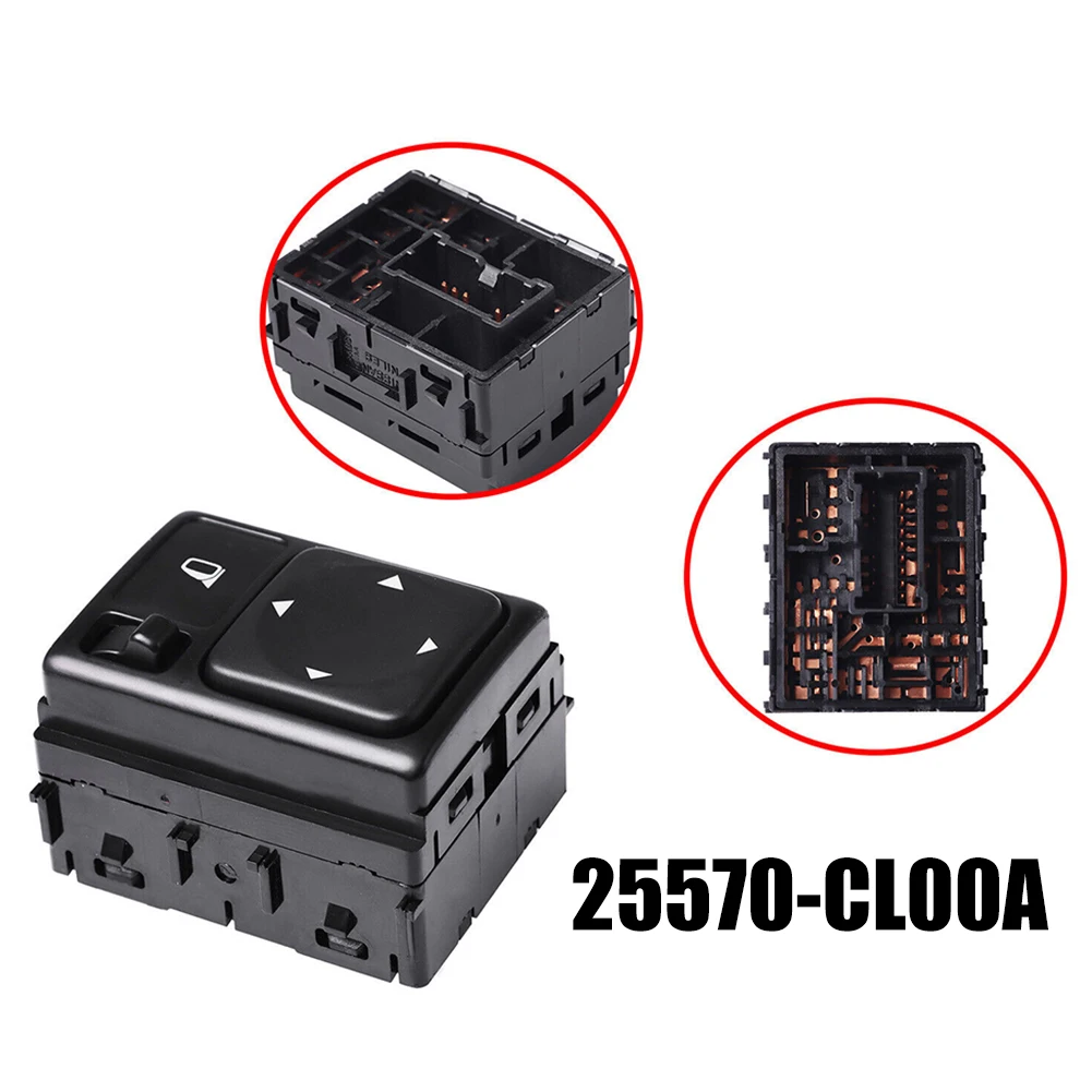 Car Rearview Mirror Control Switch Button Car Mirror Glass Switch For Nissan Armada Pathfinder Frontier 2005-2019 25570-CL00A
Car Rearview Mirror Control Switch Button Car Mirror Glass Switch For Nissan Armada Pathfinder Frontier 2005-2019 25570-CL00A