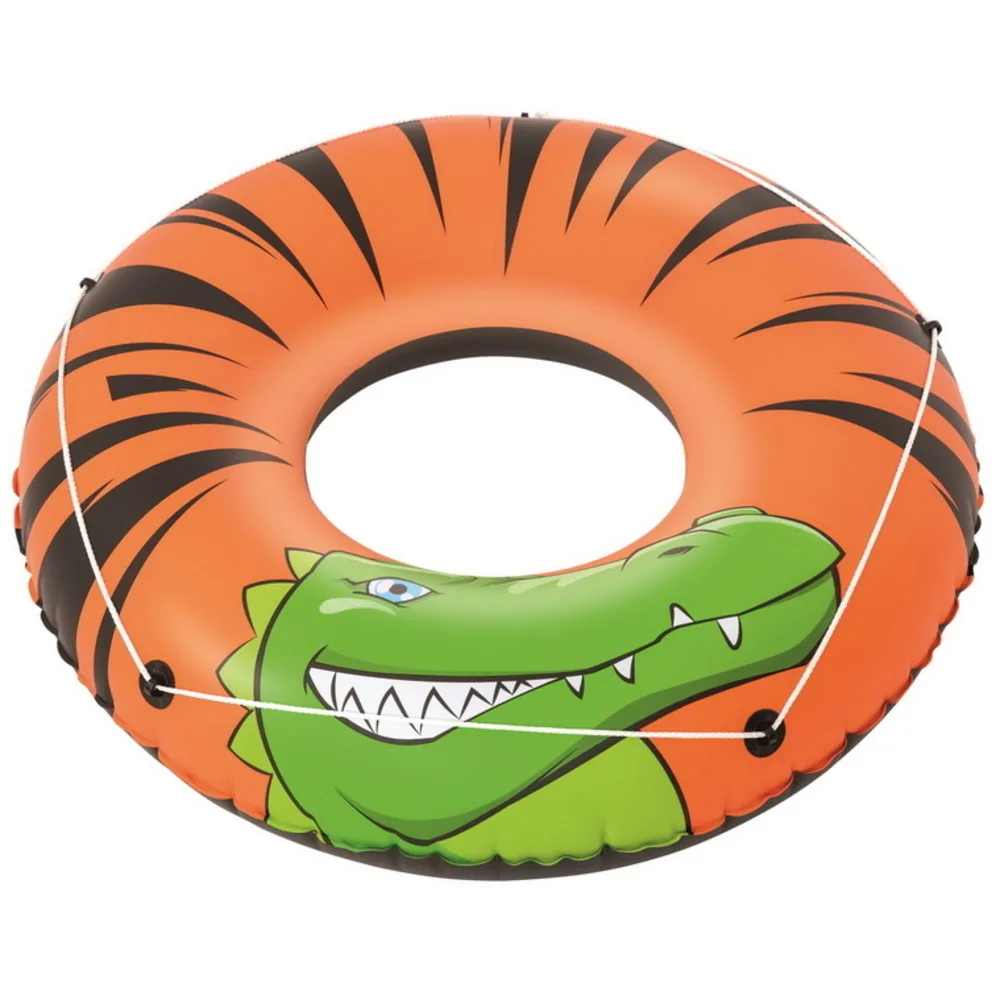 36108 BW 1.19m River Gator Swimring NEW DESIGN Double-chamber Floating Ring With Safety Valves Repair Patch Sturdy Pre-test
36108 BW 1.19m River Gator Swimring NEW DESIGN Double-chamber Floating Ring With Safety Valves Repair Patch Sturdy Pre-test
