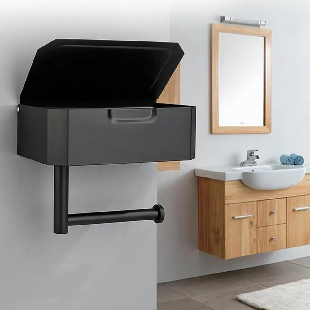 Roll Paper Holder Stainless Steel Toilet Paper Holder Bathroom Wall Mount Paper Phone Holder Shelf Towel Roll Shelf Tissue Box
Roll Paper Holder Stainless Steel Toilet Paper Holder Bathroom Wall Mount Paper Phone Holder Shelf Towel Roll Shelf Tissue Box