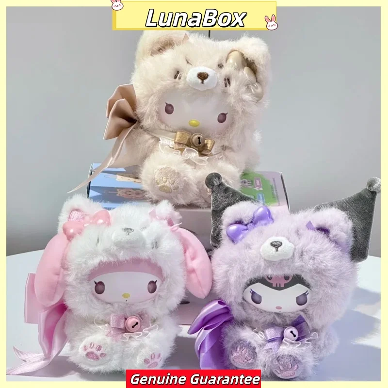 Original Sanrio Characters Fox Island Blind Box Cinnamoroll Kuromi Vinly Plush Pendants Surprise Box My Melody Anime Doll Toy
Original Sanrio Characters Fox Island Blind Box Cinnamoroll Kuromi Vinly Plush Pendants Surprise Box My Melody Anime Doll Toy
