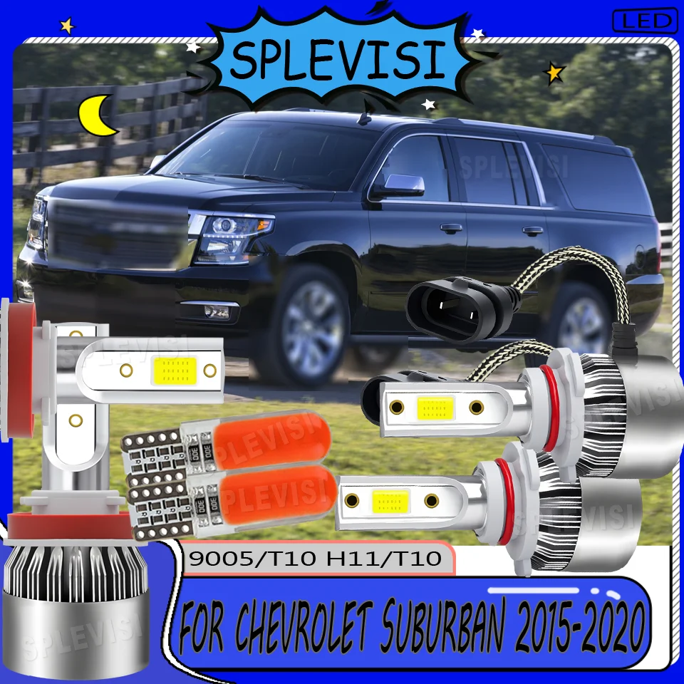 Stable Lighting Waterproof Long-Lasting reliable LED Headlight CSP Chips For Chevrolet Suburban 2015 2016 2017 2018 2019 2020
Stable Lighting Waterproof Long-Lasting reliable LED Headlight CSP Chips For Chevrolet Suburban 2015 2016 2017 2018 2019 2020