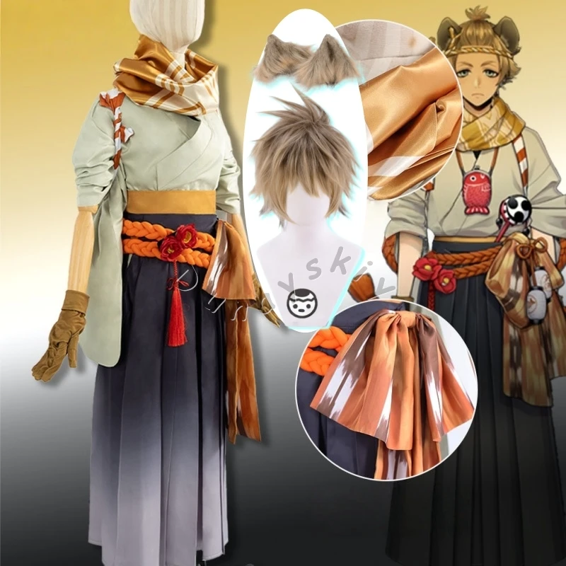 Ruggie Bucchi Kimono Cosplay Wigs Ears Costume Traditional Japanese Outfit Uniform With Scarf & Flower Belt Anime Twistewonder
Ruggie Bucchi Kimono Cosplay Wigs Ears Costume Traditional Japanese Outfit Uniform With Scarf & Flower Belt Anime Twistewonder