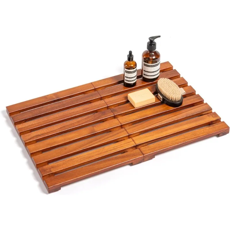 Teak Shower Mat Non Slip Bath Mat for Bathtub Shower Natural Wood Bathroom Floor Mat Fast Drying Bathtub Tray Solid Teak Wood
Teak Shower Mat Non Slip Bath Mat for Bathtub Shower Natural Wood Bathroom Floor Mat Fast Drying Bathtub Tray Solid Teak Wood