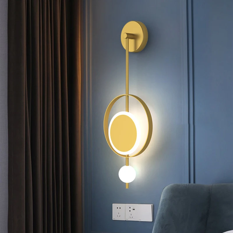 Nordic Wall Lights LED Indoor Bedside Corridor Aisle Lighting Foyer Kitchen Living Room Background Wall Decorative Light Fixture
Nordic Wall Lights LED Indoor Bedside Corridor Aisle Lighting Foyer Kitchen Living Room Background Wall Decorative Light Fixture
