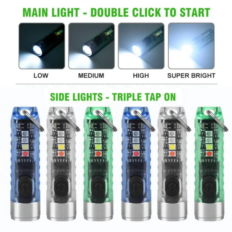 Magnetic Self Defense Camping Torch Mini Flashlight Type-C LED Charging Flashlight Mini Keychain Flashlight Waterproof Portable
Magnetic Self Defense Camping Torch Mini Flashlight Type-C LED Charging Flashlight Mini Keychain Flashlight Waterproof Portable