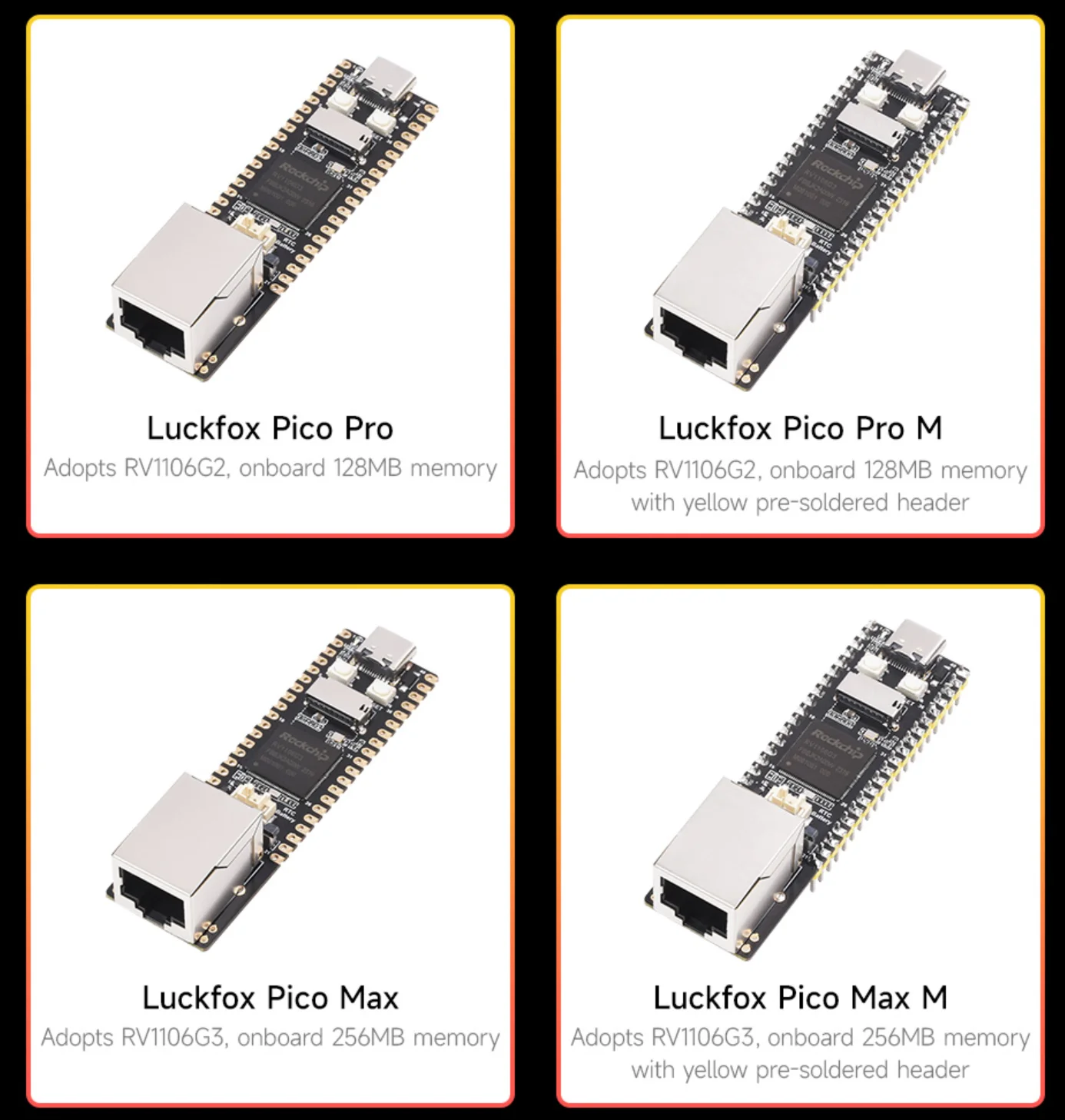 Luckfox-Pico Pro/Max Микроплата разработки
Luckfox-Pico Pro/Max Микроплата разработки