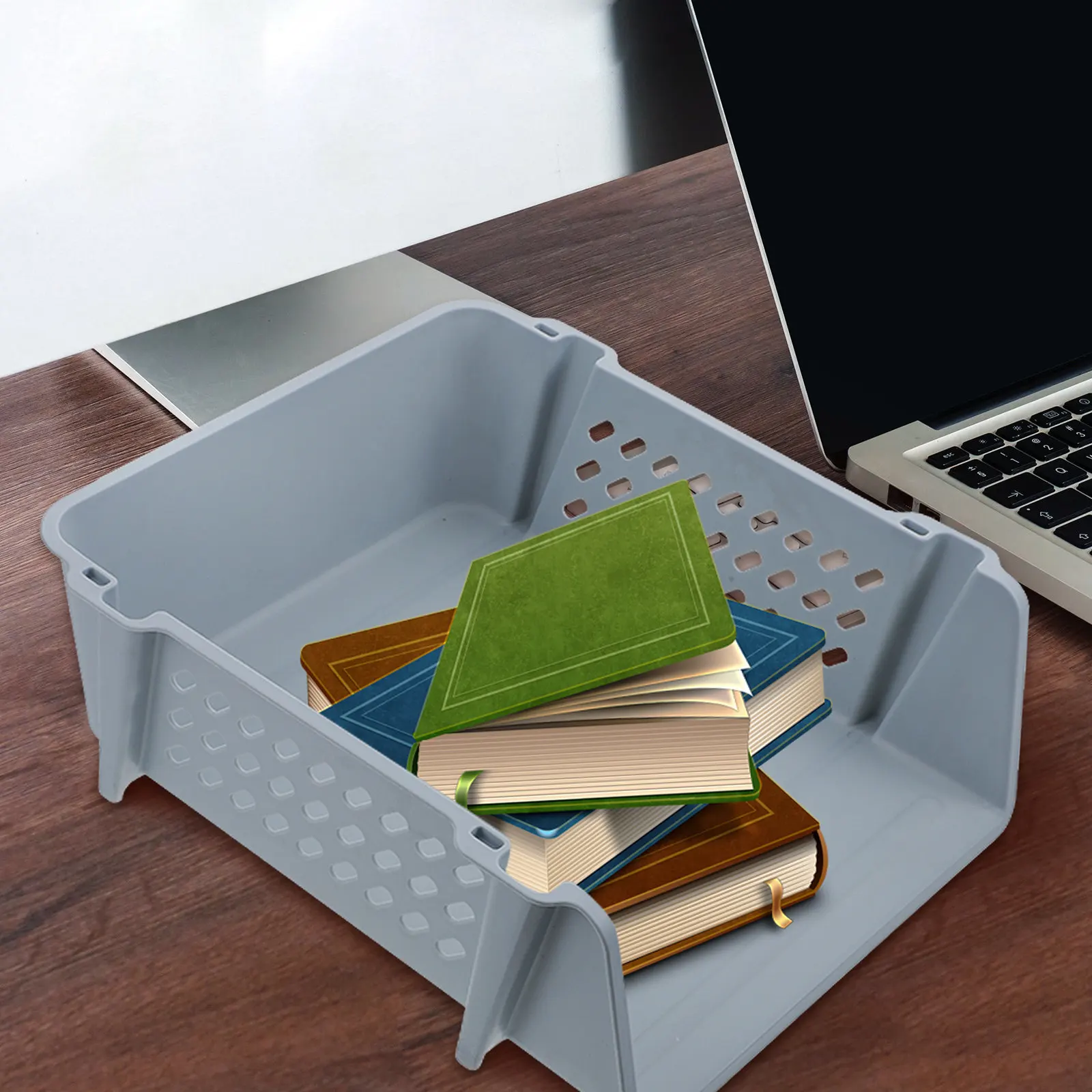 Stackable File Storage Rack Premium PP Plastic Desktop Organizer Multi-Functional Sundries Holder Stationery Cosmetics Jewelry
Stackable File Storage Rack Premium PP Plastic Desktop Organizer Multi-Functional Sundries Holder Stationery Cosmetics Jewelry