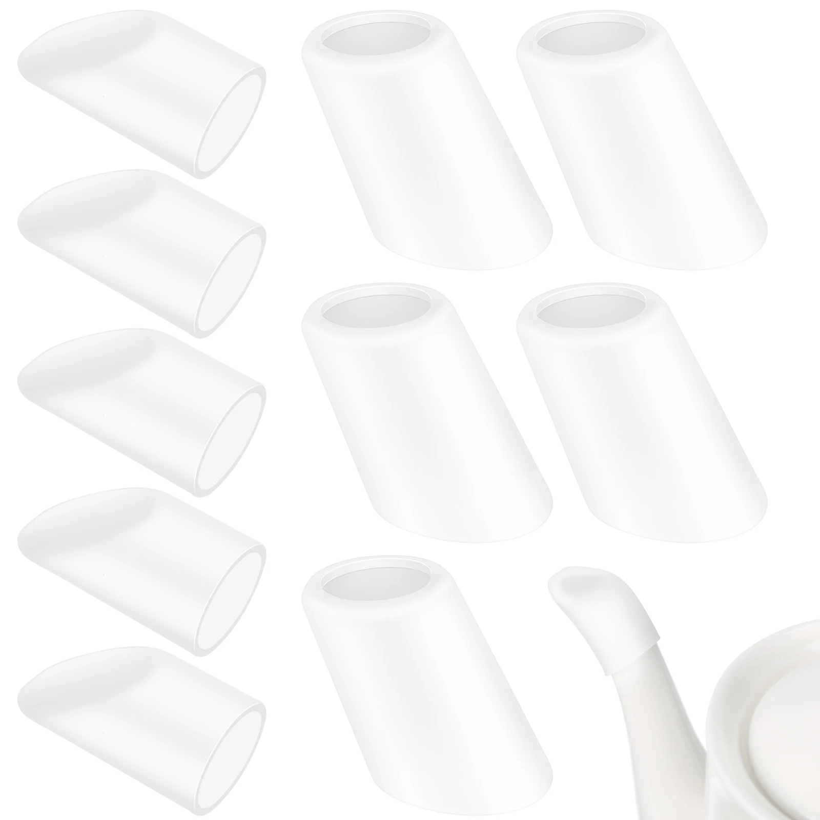 1 set Teapot Spout Cover Mouth Protectors Transparent Anti Tips Kettle Accessories Spout Sleeves Heat Insulation
1 set Teapot Spout Cover Mouth Protectors Transparent Anti Tips Kettle Accessories Spout Sleeves Heat Insulation