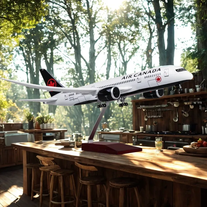 Scale 43Cm B787 Canada Airlines Aircraft Toys Model With Lights And Bottom Wheel Die-cast Resin Plane Model Collected Gift By
Scale 43Cm B787 Canada Airlines Aircraft Toys Model With Lights And Bottom Wheel Die-cast Resin Plane Model Collected Gift By
