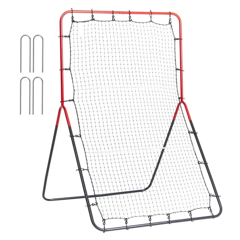 Baseball Softball Rebounder Net 3x4.5ft Pitch Back Training Aid Adjustable Angle 3-Way Practice Tool
Baseball Softball Rebounder Net 3x4.5ft Pitch Back Training Aid Adjustable Angle 3-Way Practice Tool