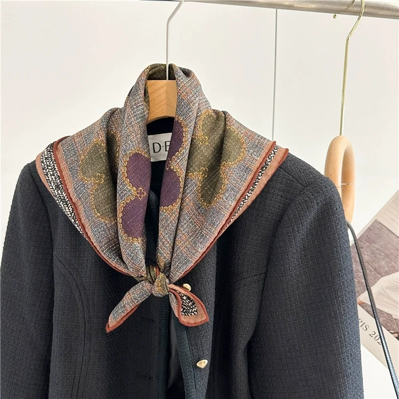 Легкий роскошный стиль 2024, универсальный шелковый шерстяной квадратный шарф, двусторонний красочный вязанный вручную край, модная шаль, шелковый шрам из искусственного меха
Легкий роскошный стиль 2024, универсальный шелковый шерстяной квадратный шарф, двусторонний красочный вязанный вручную край, модная шаль, шелковый шрам из искусственного меха