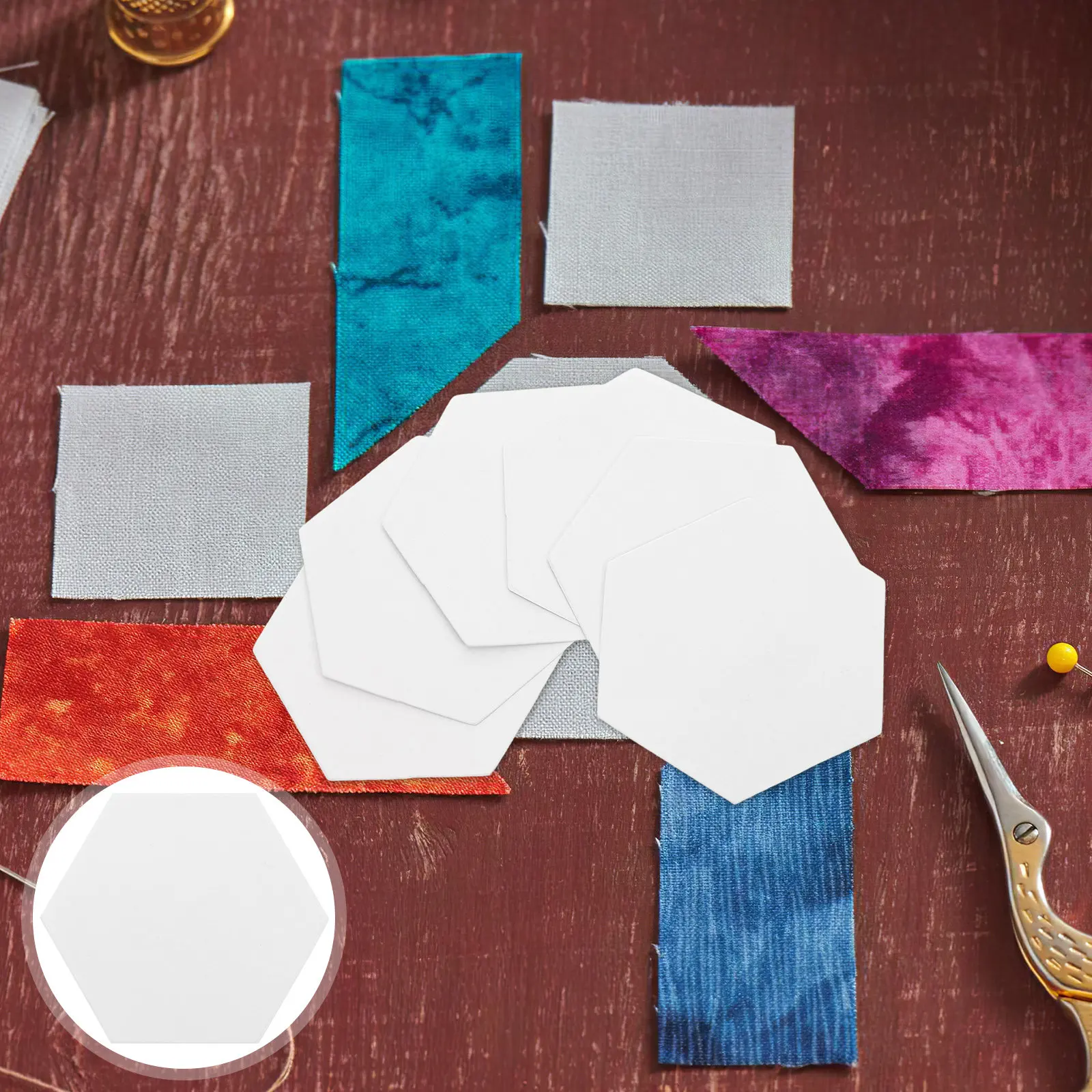 500Pcs Hexagon Paper Quilting Templates for Patchwork Sewing DIY Crafts Quilting Stencils Home Decor Projects Portable
500Pcs Hexagon Paper Quilting Templates for Patchwork Sewing DIY Crafts Quilting Stencils Home Decor Projects Portable