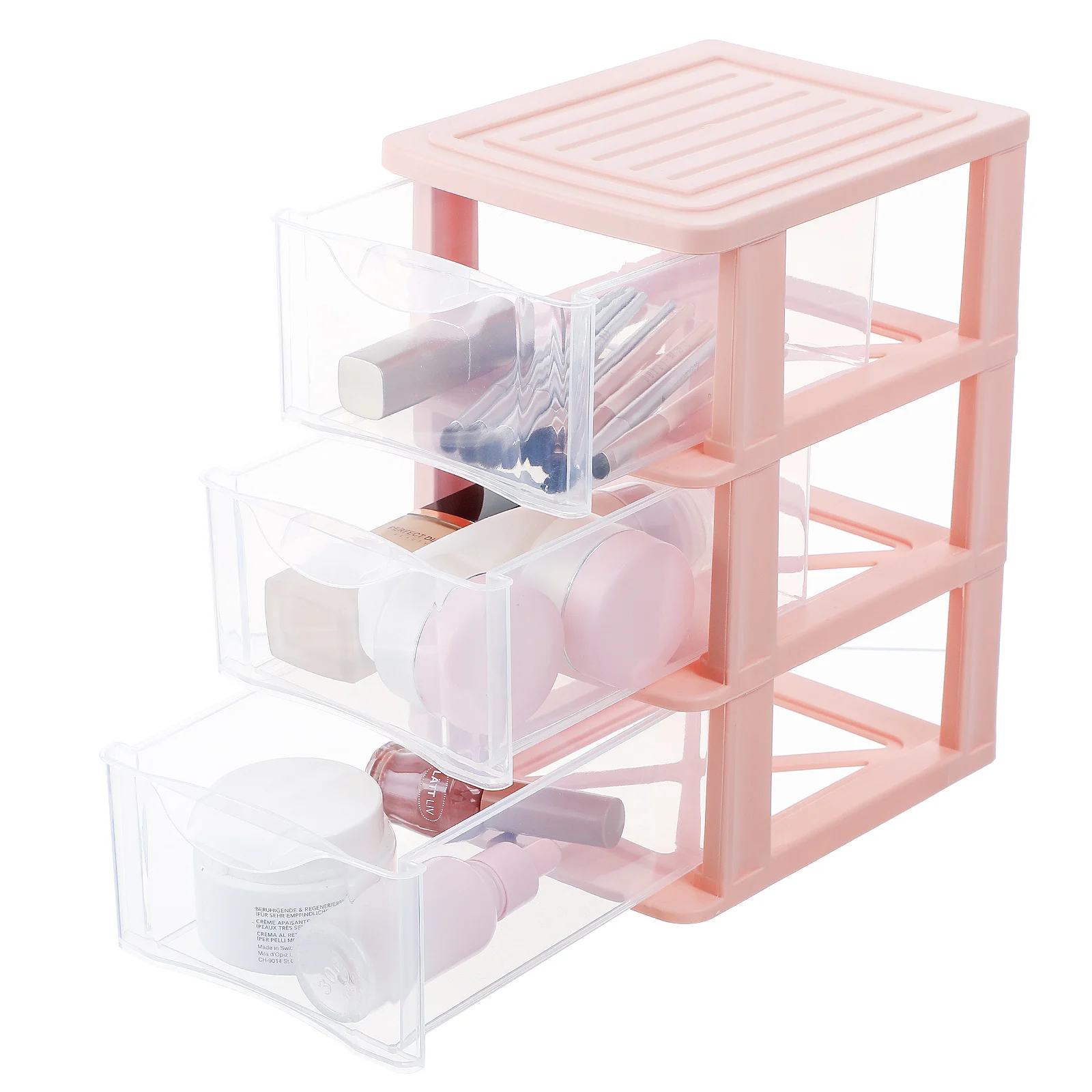 1pc 3-Layer Drawer Storage Box Transparent Pp Plastic Makeup Organizer For Cosmetics Sundries Desktop Storage Case Multilayer
1pc 3-Layer Drawer Storage Box Transparent Pp Plastic Makeup Organizer For Cosmetics Sundries Desktop Storage Case Multilayer