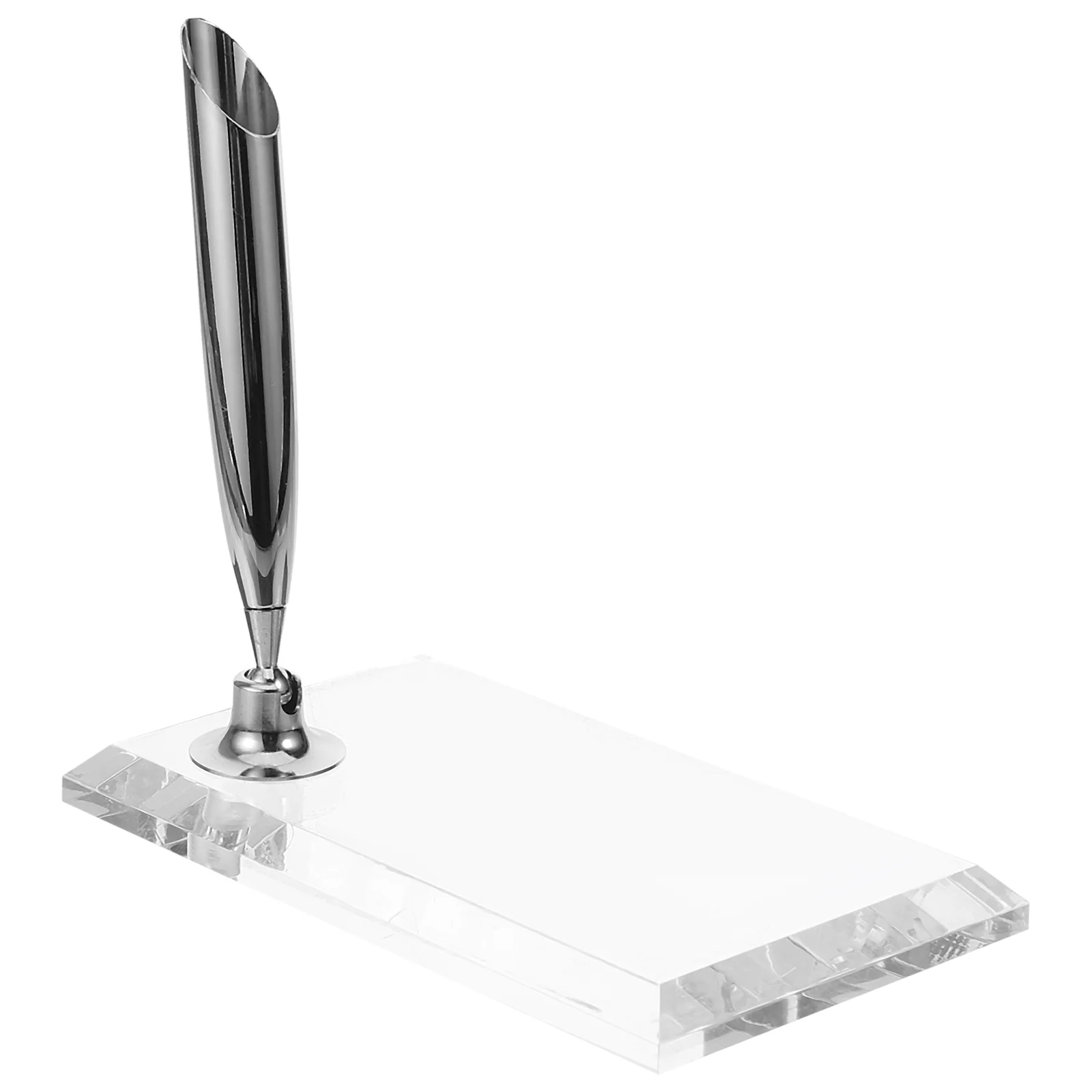 Acrylic Single Pen Holder Vintage Quill Pen Rest for Desk Square Base Silver Color Office Supplies Students Canvas Painting
Acrylic Single Pen Holder Vintage Quill Pen Rest for Desk Square Base Silver Color Office Supplies Students Canvas Painting