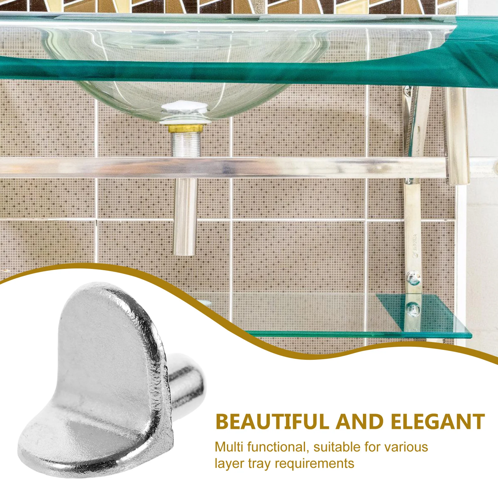 50pcs Layer Board Bracket Zinc Alloy Shelf Support Pegs Bookshelf Cabinet Clips Metal Pins Sturdy Stable High Capacity Safe Use
50pcs Layer Board Bracket Zinc Alloy Shelf Support Pegs Bookshelf Cabinet Clips Metal Pins Sturdy Stable High Capacity Safe Use