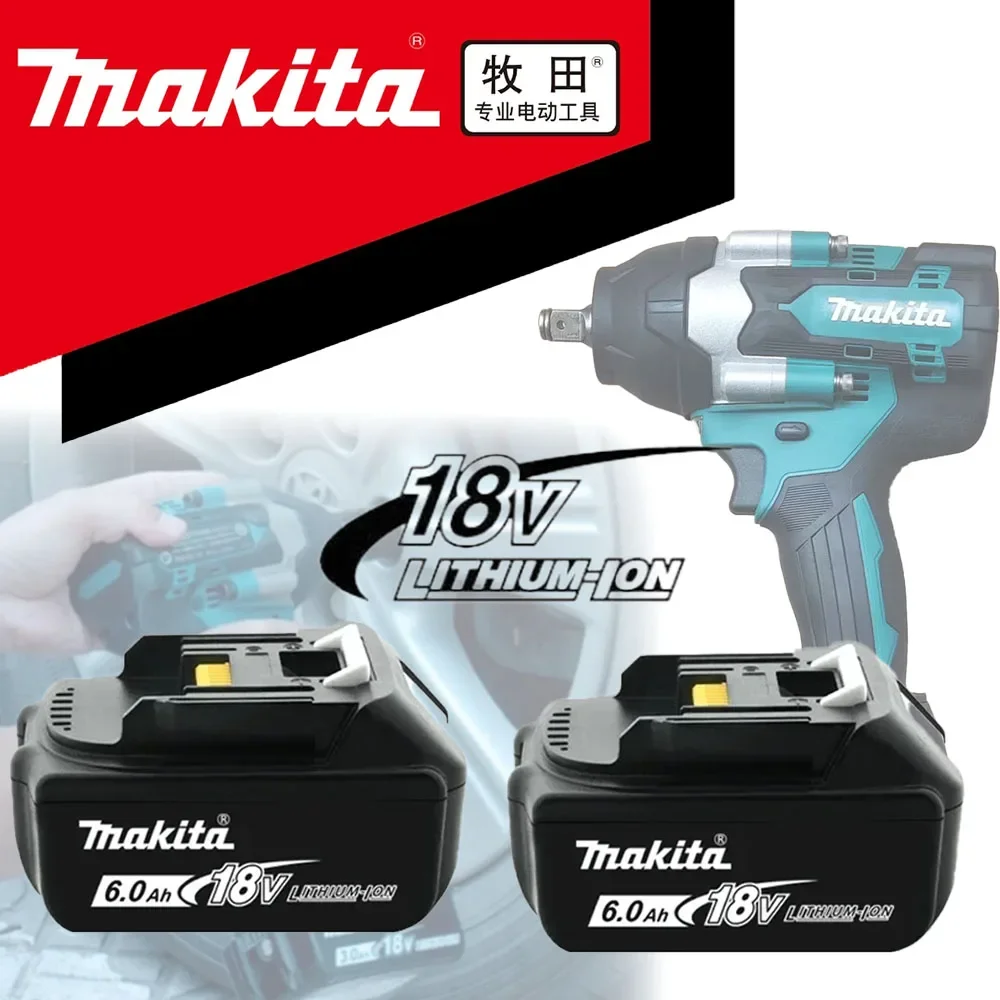 Brand new 18V 6000mAh Makita original genuine battery for MAKITA tool BL1830B BL1850B BL1850 BL1840 BL1860 BL1815 Tool DTW700
Brand new 18V 6000mAh Makita original genuine battery for MAKITA tool BL1830B BL1850B BL1850 BL1840 BL1860 BL1815 Tool DTW700