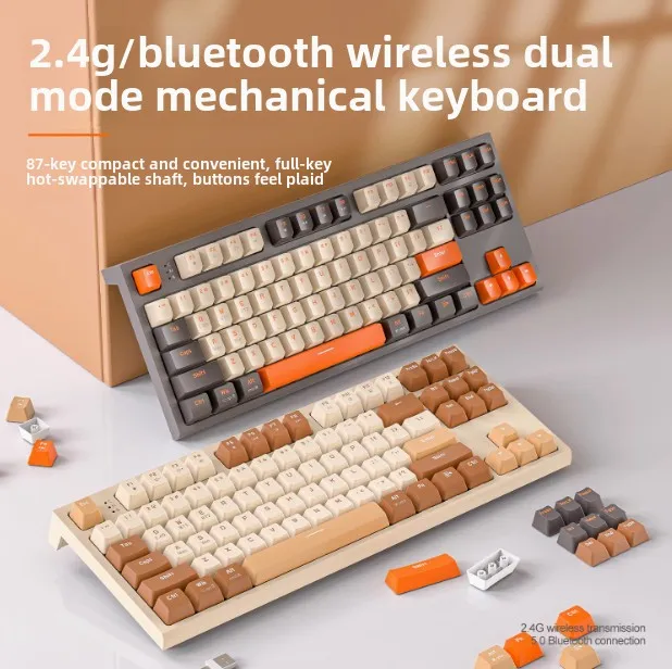 Liberty Wolf M88 Wireless + Bluetooth Full Key Hot Swap Mechanical Keyboard Game E-sports Office PBT Notebook
Liberty Wolf M88 Wireless + Bluetooth Full Key Hot Swap Mechanical Keyboard Game E-sports Office PBT Notebook