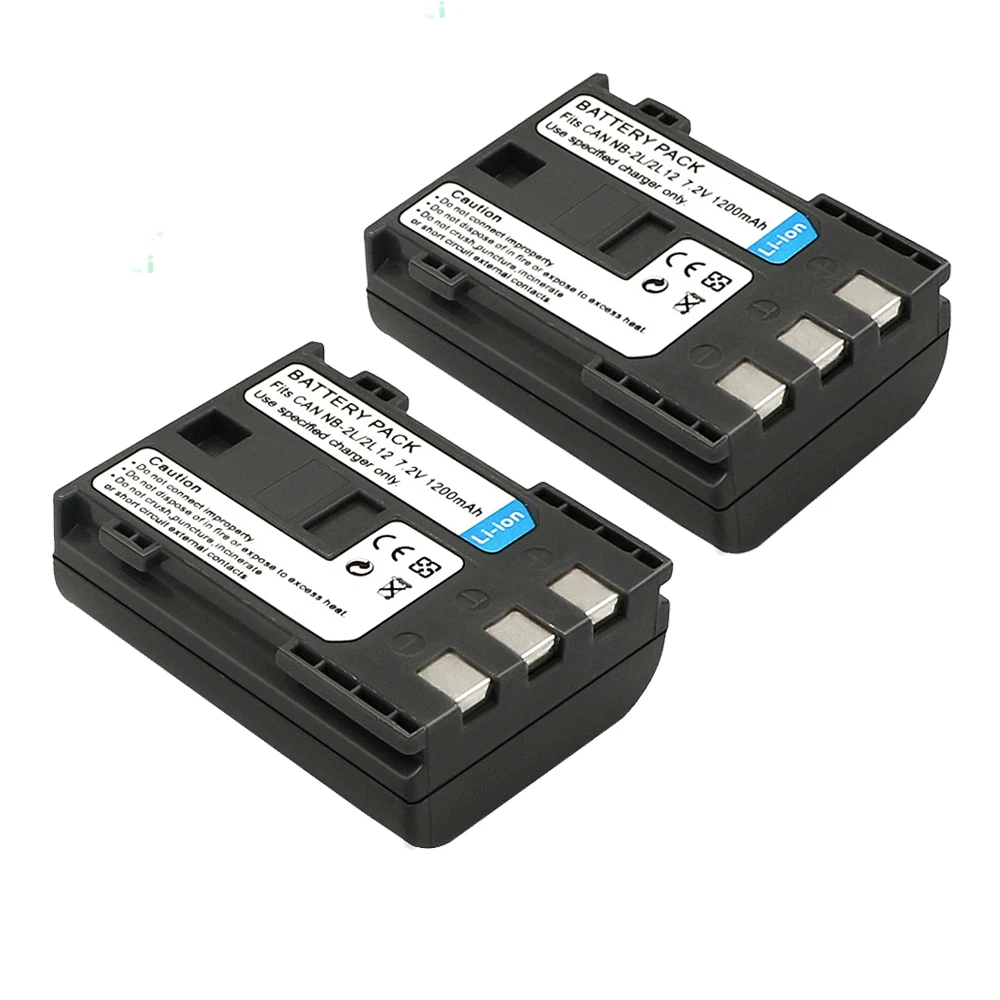 NB-2LH NB 2L 2LH NB-2L Battery 1200mah for Canon EOS Rebel XT XTi 350D 410D G7 G9 S70 S80 ZR500 ZR950 ZR960 HG10 HV40
NB-2LH NB 2L 2LH NB-2L Battery 1200mah for Canon EOS Rebel XT XTi 350D 410D G7 G9 S70 S80 ZR500 ZR950 ZR960 HG10 HV40