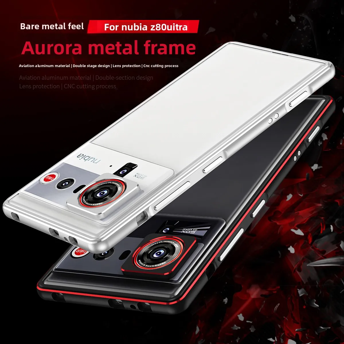 Case For ZTE Nubia Z80 Ultra Light Luxury thin Metal Frame Lens Protection Cover For Nubia Z80 Ultra Shockproof Bumper Funda
Case For ZTE Nubia Z80 Ultra Light Luxury thin Metal Frame Lens Protection Cover For Nubia Z80 Ultra Shockproof Bumper Funda