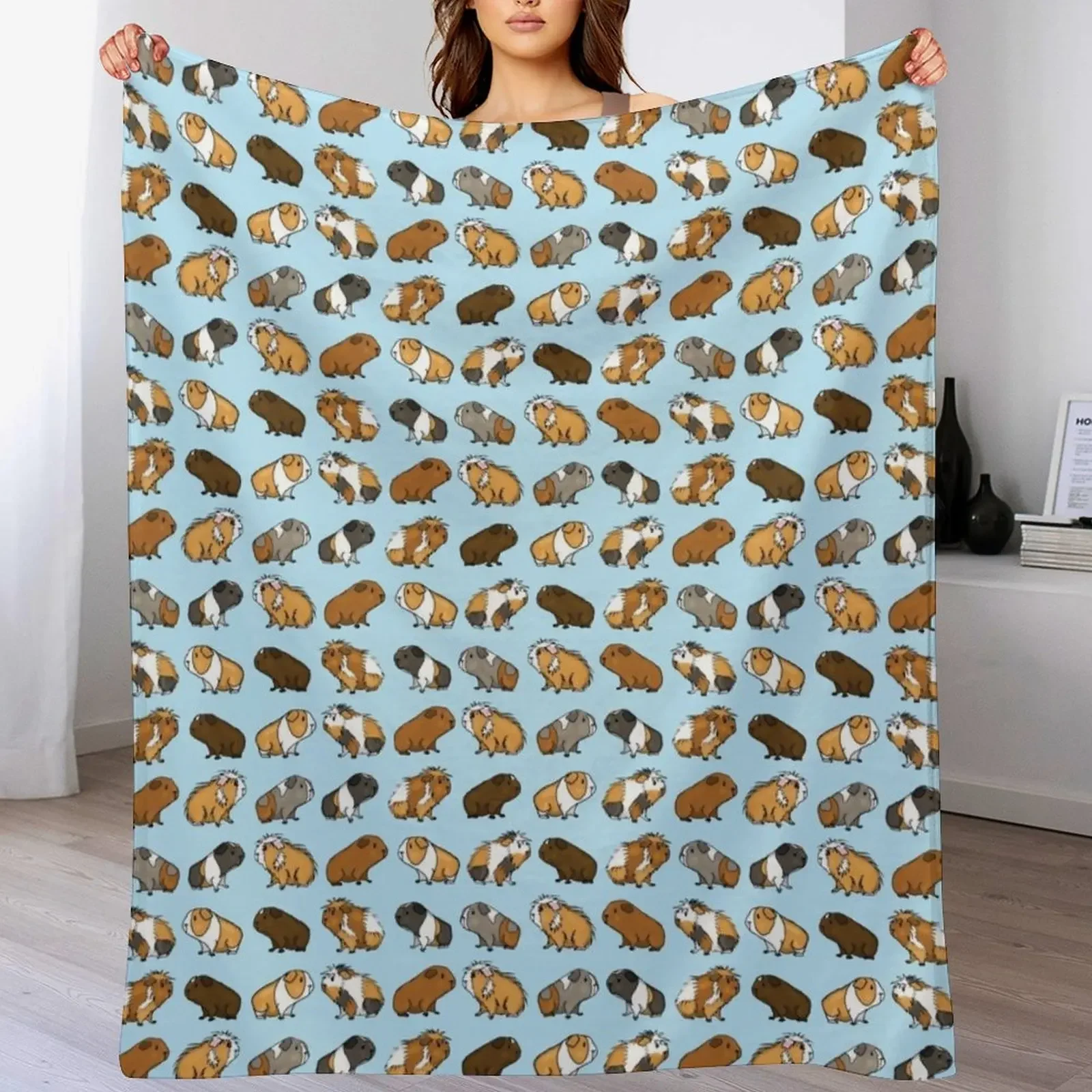 Guinea Pig Procession (Blue) Throw Blanket Flannel Fabric Thermals For Travel Decorative Sofas anime Blankets
Guinea Pig Procession (Blue) Throw Blanket Flannel Fabric Thermals For Travel Decorative Sofas anime Blankets