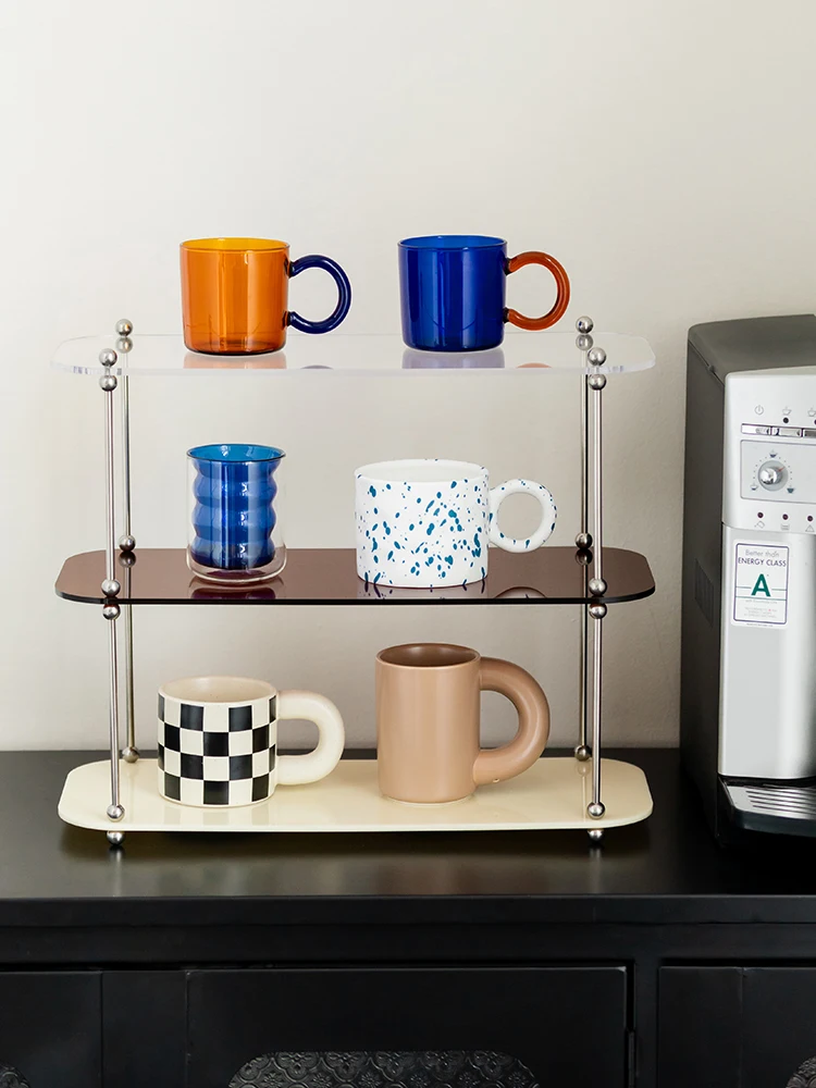 Table Top Acrylic Shelf Cup Perfume Cosmetics Kitchen Bathroom Bathroom Coffee Cup Water Cup Storage Shelf
Table Top Acrylic Shelf Cup Perfume Cosmetics Kitchen Bathroom Bathroom Coffee Cup Water Cup Storage Shelf