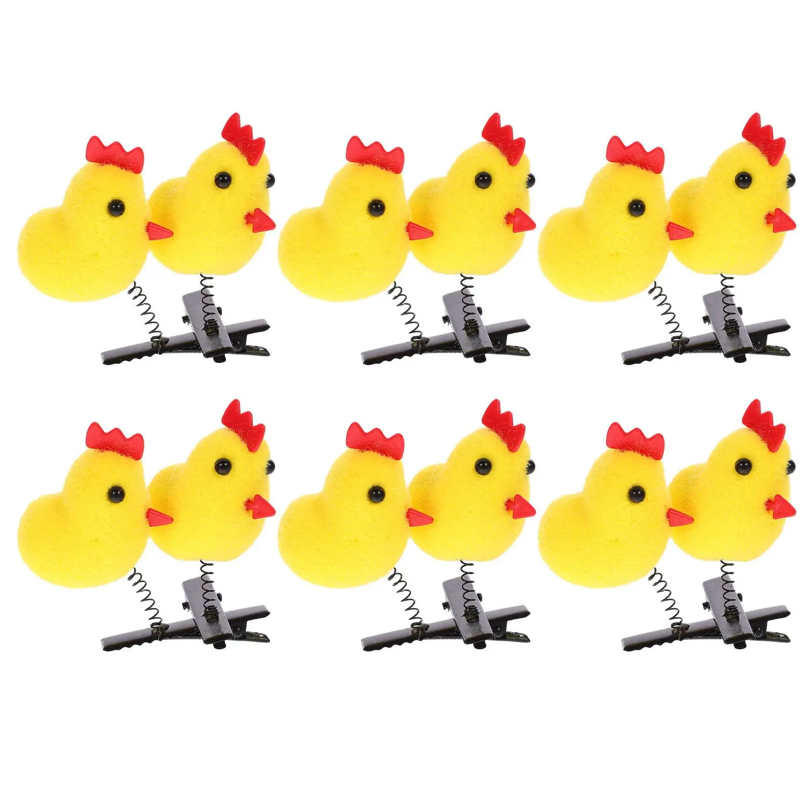 12 Pcs Yellow Chicken Clips Cute Cartoon Spring Hairpins for Girls Women Hair Accessories Daily Use Durable Gentle Hair
12 Pcs Yellow Chicken Clips Cute Cartoon Spring Hairpins for Girls Women Hair Accessories Daily Use Durable Gentle Hair