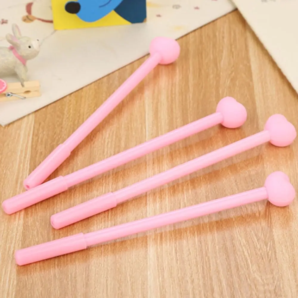 10pcs Cartoon Love Heart Neutral Pen Cute Silicon Heart Ballpoint Pen Black Ink Signature Pen Kawaii Stationery School Supplies
10pcs Cartoon Love Heart Neutral Pen Cute Silicon Heart Ballpoint Pen Black Ink Signature Pen Kawaii Stationery School Supplies