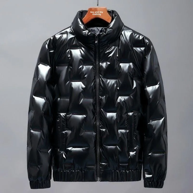 Мужская теплая зимняя верхняя одежда из хлопка с воротником-стойкой Thiened ort, модная корейская яркая поверхность, новое поступление
Мужская теплая зимняя верхняя одежда из хлопка с воротником-стойкой Thiened ort, модная корейская яркая поверхность, новое поступление