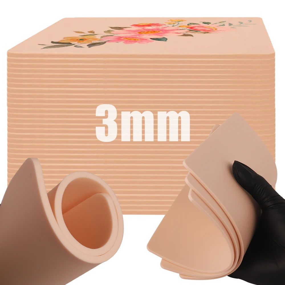 15/10/8/5/3/1pcs 3MM Tattoo Practice Skin Silicone Eyebrow Fake Skin Double-Sided Permanent Makeup Tools Tattoo Accessories
15/10/8/5/3/1pcs 3MM Tattoo Practice Skin Silicone Eyebrow Fake Skin Double-Sided Permanent Makeup Tools Tattoo Accessories