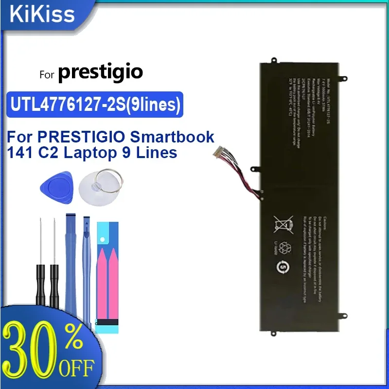 Replacement Battery GSP3685104 NV-5267103-2S UTL4776127-2S 5000mAh-8000mAh For Prestigio Smartbook 141 C3 C2 PSB141C02 PSB141C03
Replacement Battery GSP3685104 NV-5267103-2S UTL4776127-2S 5000mAh-8000mAh For Prestigio Smartbook 141 C3 C2 PSB141C02 PSB141C03